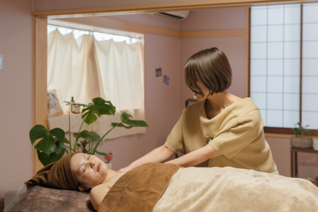 首こりと眠りに悩んでいたお客様