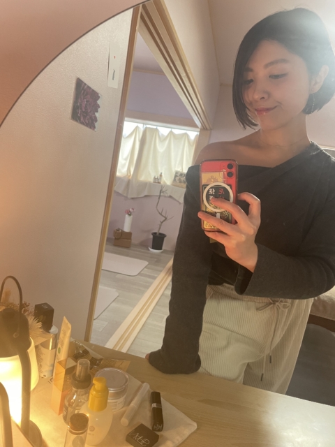 手放すと、なぜかうまくまわり始める🤍