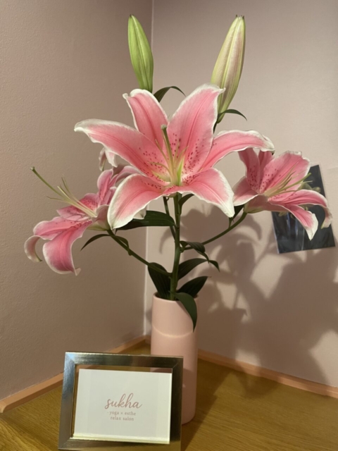 百合の花のように。