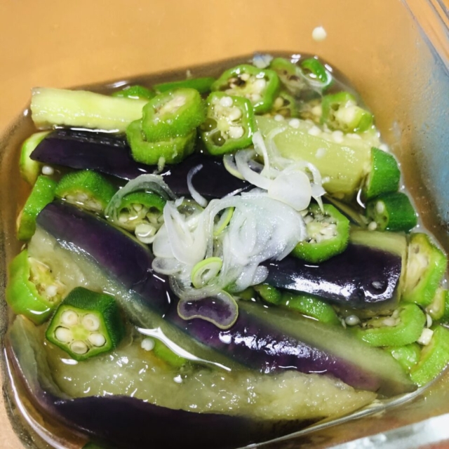 夏野菜を食べる🥒🍅